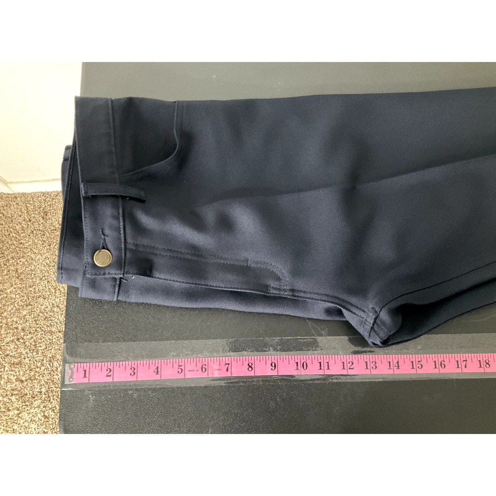 El Paso Jean Co. Pants Men 34x28 Navy Blue Slacks Polyester Rodeo Western - Picture 10 of 12